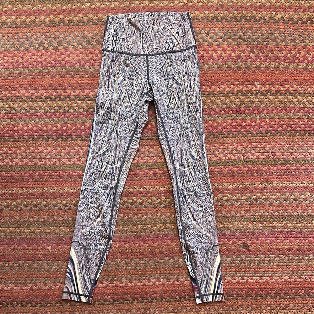 LULULEMON POLYCHROMATIC WUNDER UNDER TIGHTS